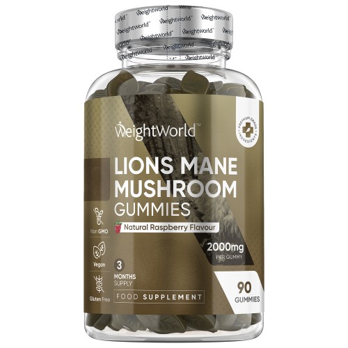 Lion's mane vingummier (2000mg)